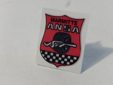 ANSA OEM Type Tip Sticker  " The Muffler Used by Ferrari "