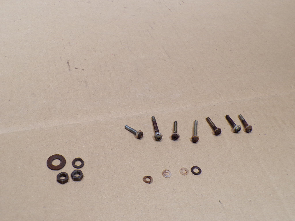 Datsun 240Z Front Signal Lens Fasteners + Associated Hardware