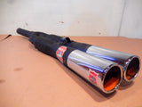 ANSA NOS Alfa Romeo Canted and Angled Twin Straight Cut Exhaust Tips