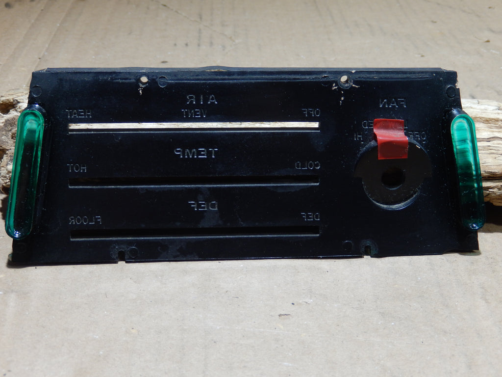 Datsun 240Z 1973 Climate Control Face Plate with Light Boots