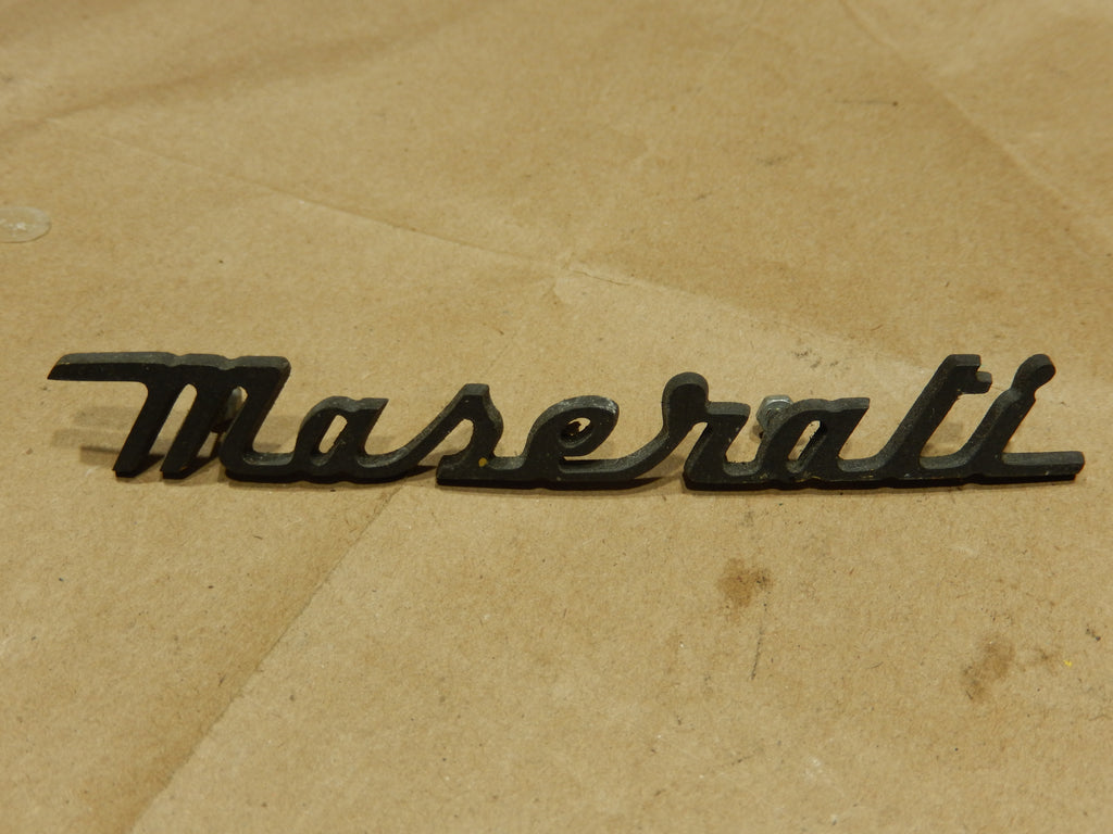 Maserati Quattroporte Vintage Bronze " Maserati " Script