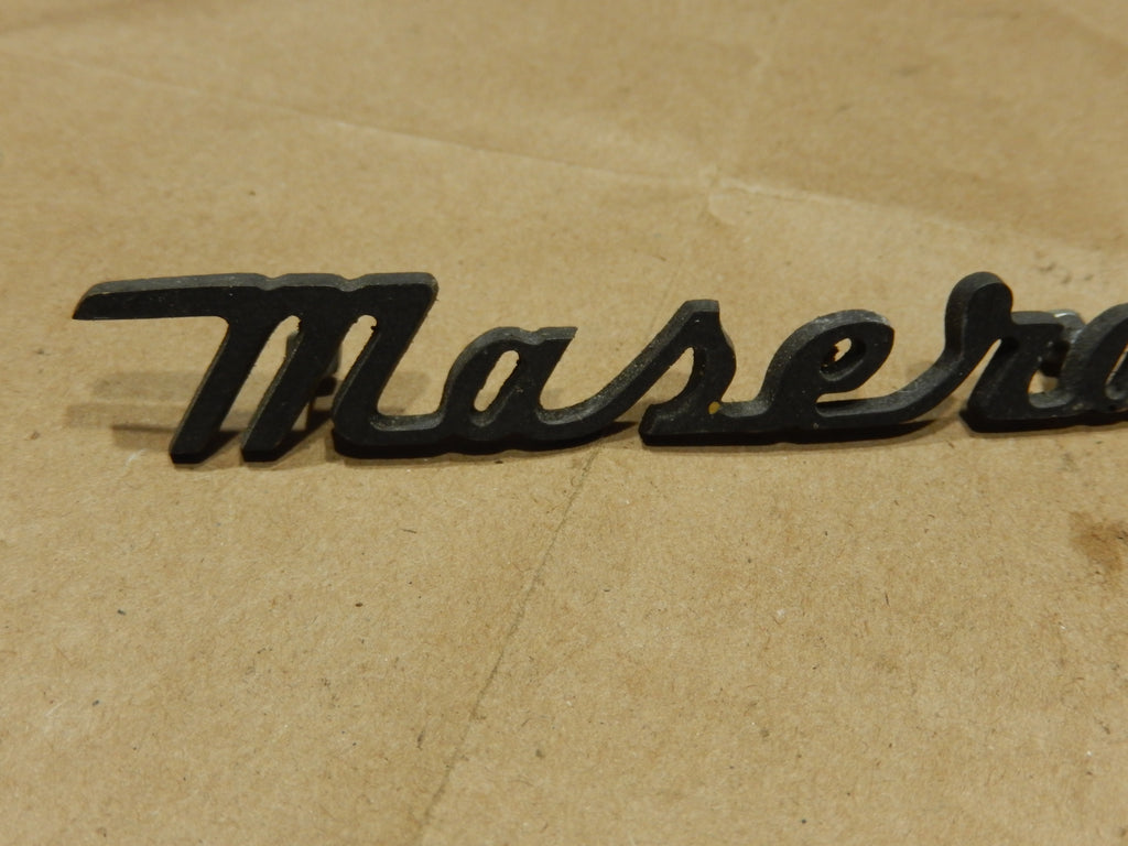 Maserati Quattroporte Vintage Bronze " Maserati " Script