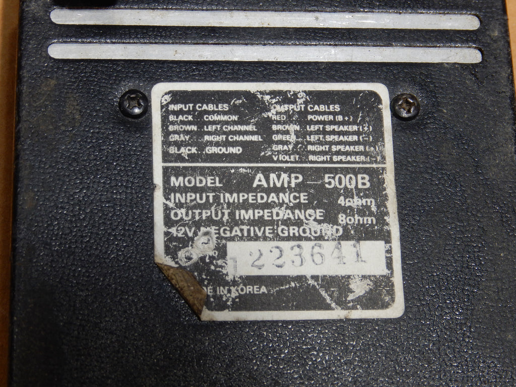 Datsun 280Z  280ZX Audio Vox Sound Exploder Amp