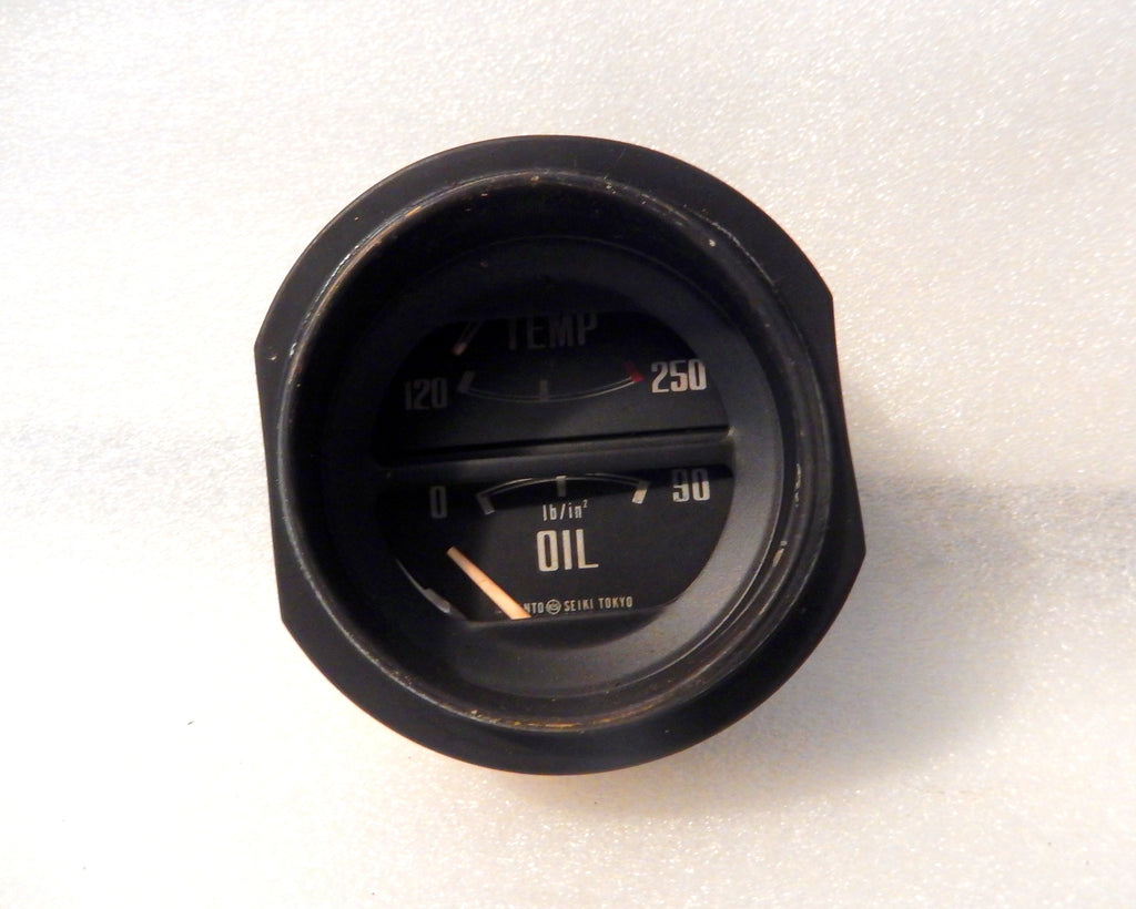 Datsun 240Z Water Temperature/Oil Pressure Gauge (For Parts Only)
