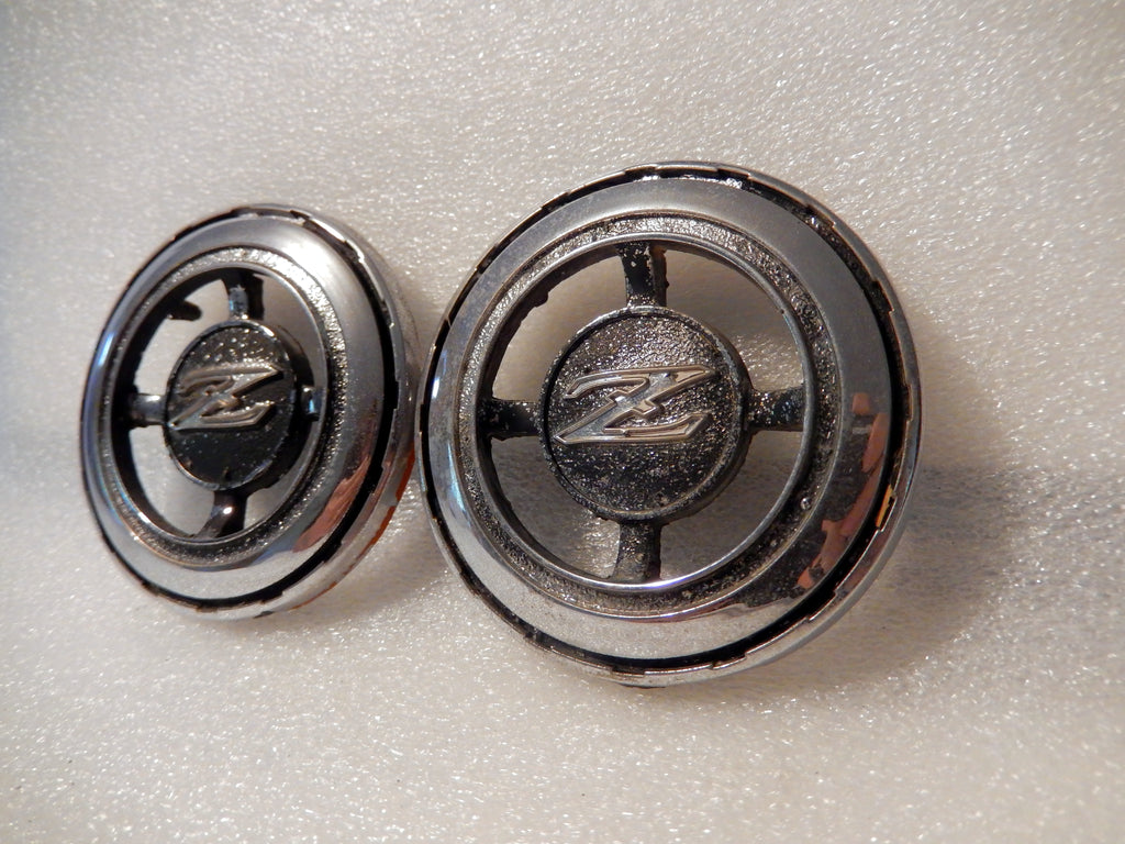 Datsun 240Z Pair of Left and Right Hand Vent Badges