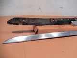 Datsun 280ZX T-Roof Glass Panel Receiver Bar Lock Pin and Trim