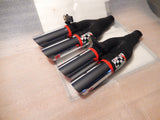 ANSA NOS Pair of Twin Slant Cut Exhaust Tips T234