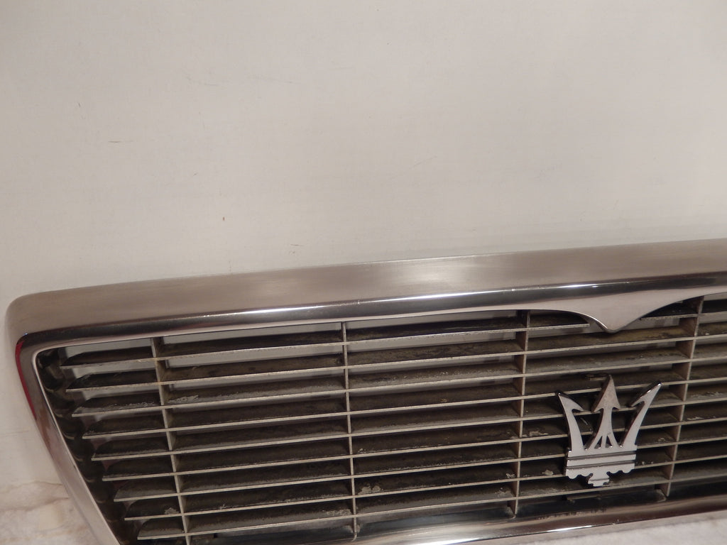Maserati Quattroporte Three OEM The Finest Front Grill and Trident