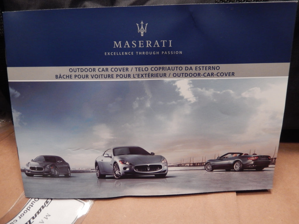 Maserati GranTurismo S Original Abdeckhaube Stoff Vollgarage Car Cover